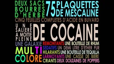 Film culte de 1998, véritable dénonciation des États-unis des années 70 et du rêve américain, j'ai érigé au rang de star un acteur célèbre. Film en projet depuis 10 ans, des noms tels que ceux de Scorsese et Nicholson étaient évoqués pour la réalisation. Mon tournage n'a cependant duré que 50 jours. Je suis...