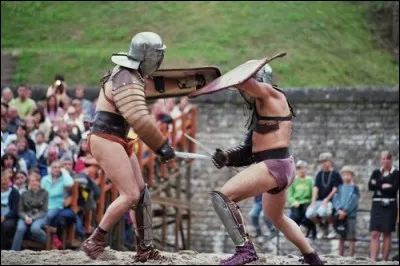 Brot und Spiele : En ao&ucirc;t se d&eacute;roule chaque ann&eacute;e ce festival qui retrace l'histoire romaine de la ville en cr&eacute;ant des combats de gladiateurs dans une ar&egrave;ne notamment. O&ugrave; se d&eacute;roule cette reconstitution historique ?