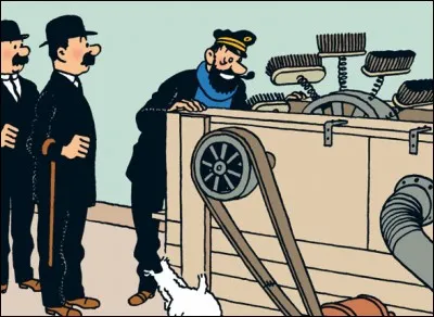 Cette image apparaît dans 'Tintin...