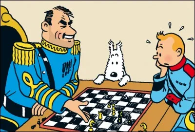 Cette image apparaît dans 'Tintin...