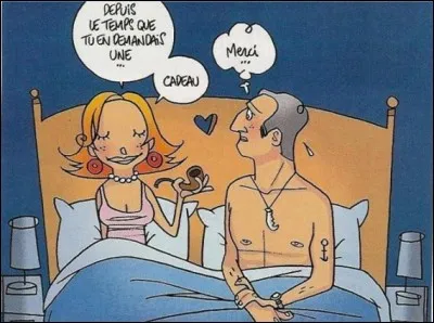 Complétez ce proverbe de la Saint-Valentin ! "A la Saint-Valentin elle me caresse la main...."