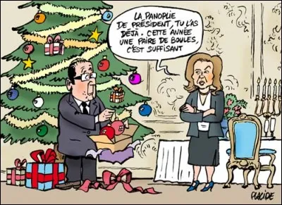 Quelle est la différence entre un curé et un sapin de Noël ?