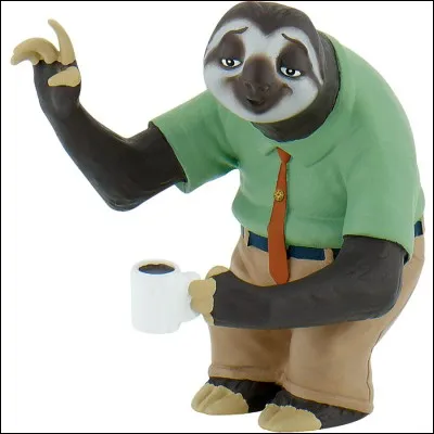 Comment s'appelle le paresseux qui aide Nick et l'héroïne ?