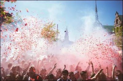 Distortion : Chaque été, les rues de ce pays sont envahies par la population fêtant la vie, la rue, l'art en général. C'est un festival mobile qui se déplace de ville en ville dans tout le pays. Mais quel pays ?