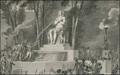À quelle déesse la fontaine de la Régénération, érigée en 1793, était-elle consacrée ?