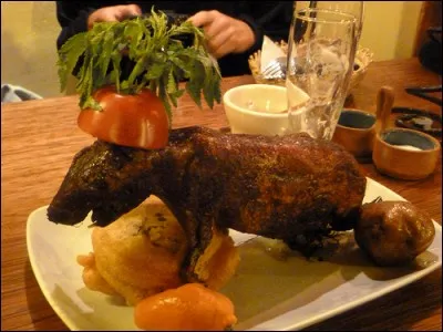 Le cochon d'Inde : Riche en prot&eacute;ines et faible en cholest&eacute;rol, il se mange r&ocirc;ti, farci ou aplati. Cet aliment est parfait pour la sant&eacute;. Seul probl&egrave;me c'est quand m&ecirc;me un animal de compagnie, mais pour qui est-il un plat typique ?