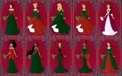 Quelle princesse a décidé de ne pas faire comme les autres en ne portant pas la couleur verte ?