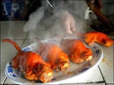 Le rat des champs : Rien à voir ici avec le rat des égouts, ces rats des champs vivent à la campagne et mangent des graines. Ils peuvent être bouillis en soupe, grillés au barbecue ou encore mélangés dans un ragoût ; Mais où ?