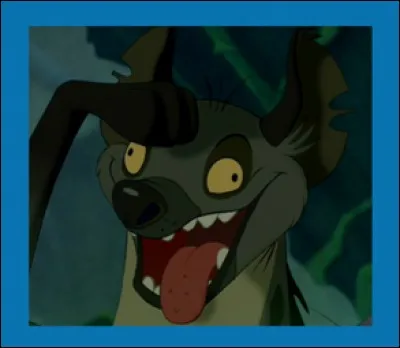 Quelle hyène ne retrouve-t-on pas dans le film "Le Roi lion" ?