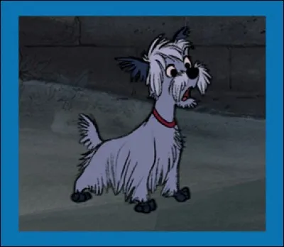 Comment ce chien, professionnel des messages codés dans "Les 101 Dalmatiens", se prénomme-t-il ?