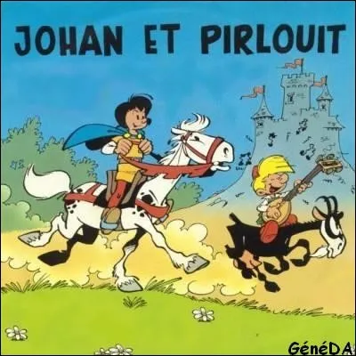 Vous avez reconnu « Biquette », la chèvre noire de Pirlouit dans une célèbre série de bandes dessinées. Qui est à l'origine de cette série ?