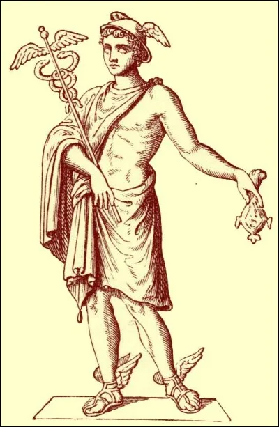 Messager des dieux, je suis ...