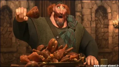 Dans "Rebelle", quelle créature a mordu le roi Fergus, le papa de Mérida, au point de lui faire perdre sa jambe ?