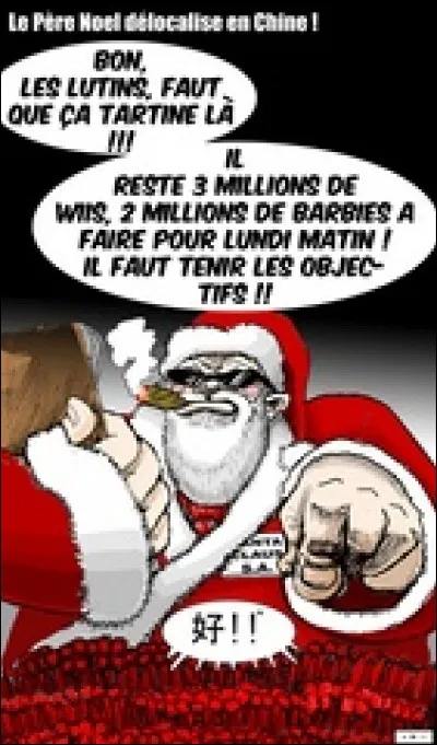 Combien de barbies reste-t-il à faire pour lundi matin ?