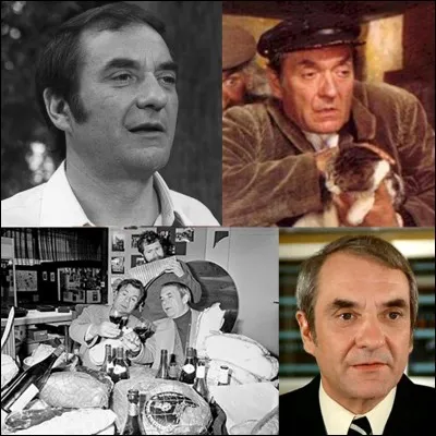 Il a joué dans plus de 230 films, films TV et pièces de théâtre. Il venait parfois voir jouer ses amis acteurs et saluer le public à la fin de la pièce. C'est un vrai rabelaisien, il incarne souvent le « beauf franchouillard ». Il nous a donné cette citation : 
« La seule arme qui m'intéresse, c'est le tire-bouchon ».
Qui est-il ?