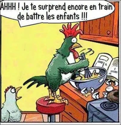 Parfois, on ignore si l'uf qu'on a est dur (cuit) ou cru. Du coup, il existe une méthode simple : il suffit de le faire tourner comme une toupie puis de l'arrêter pendant un bref instant avec un doigt. S'il se remet à tourner légèrement, c'est qu'il est (...) et s'il ne redémarre pas, c'est qu'il est (...).