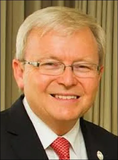 Premier ministre en Australie, Kevin Rudd fut :