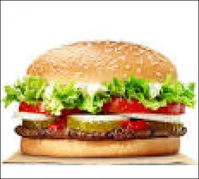 Quel est le célèbre burger de Burger King ?