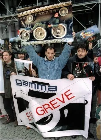 La prestigieuse agence photos Gamma va dposer le bilan. Parmi ses signatures, il y avait...