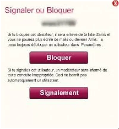 Peut-on signaler des comptes ?