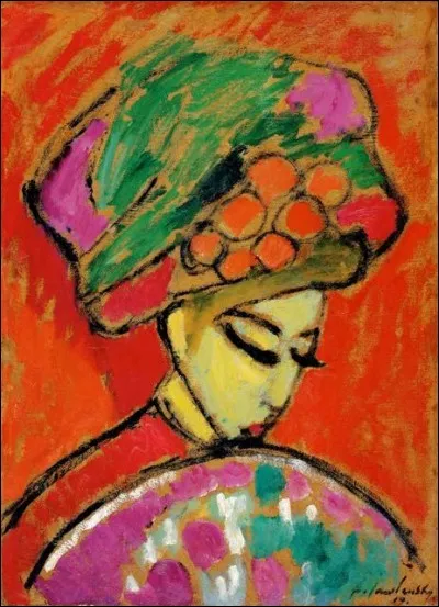 Qui a peint "La jeune fille au chapeau fleuri" ?