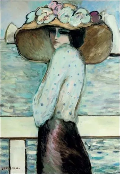 "La femme à la grande capeline" a été peinte par :