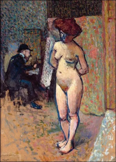 Qui a peint "Matisse dans l'atelier de Manguin" ?