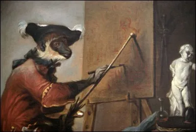 De qui est "Le singe peintre" ?