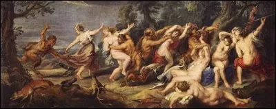Quand les horribles Ménades, nymphes servantes de Dionysos toujours ivres, effectuaient leurs rites, quel animal sacrifiaient-elles ?