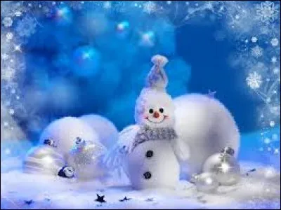 À Noël, nous pouvons voir...