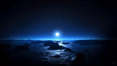 Souvent bleue dans le centre.