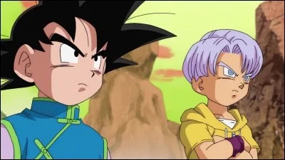 Que font Goten et Trunks pour combattre Copy-Vegeta ?