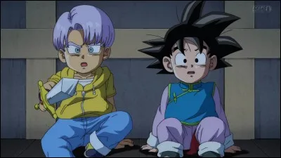 Quel objet utilise Trunks dans le camion de livraison de Monaka ?