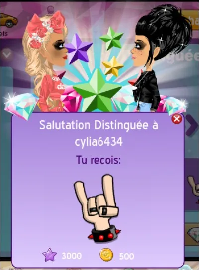 Quand on fait des salutes, &ccedil;a vaut :