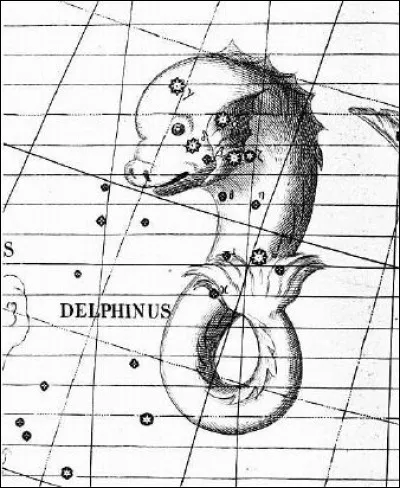 « Dauphin » est une petite constellation de l'hémisphère nord cité par le poète Arotos de Soles au IIIe siècle avant JC dans son poème « Les phénomènes et les pronostics ». Il fait partie de la pléiade poétique, un groupe de poètes alexandrins du IIIe siècle avant notre ère. De combien de poètes se compose cette pléiade ?