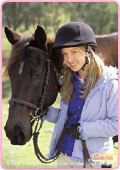 Comment s'appelle le cheval de Steph ? (À la fin)