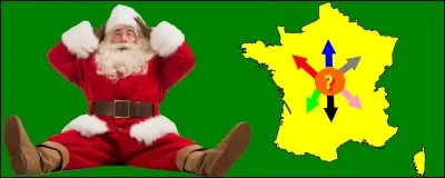 Je dois apporter un cadeau à Douai. Quelle est la couleur de la bonne flèche ?