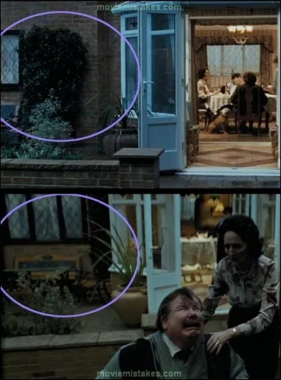 Quelle maison a bizarrement changé de déco dans le troisième film ?