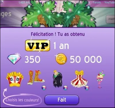 Peut-on être VIP un jour ?