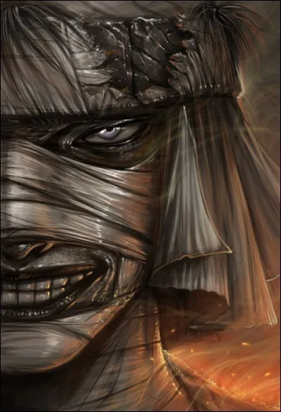 Pourquoi Shishio porte-t-il des bandages sur tout son corps ?