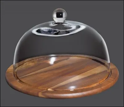 Quel aliment place-t-on sous cette cloche pour éviter qu'il ne se dessèche ?