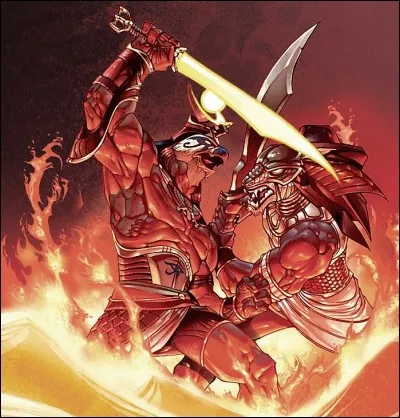Dans la mythologie égyptienne ces deux divinités, oncle et neveu, s'affronteront dans un combat extrêmement violent. Qui sont-ils ?