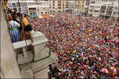 Quel est ce carnaval, l'un des plus connus de France, à l'occasion duquel des harengs sont lancés depuis le balcon de la mairie sur la foule déguisée et massée devant celle-ci ?