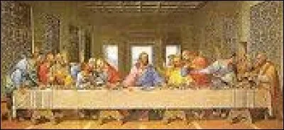 Qui est le personnage central dans "La Cène", tableau peint entre 1495 et 1498, encore une fois par Léonard de Vinci ?