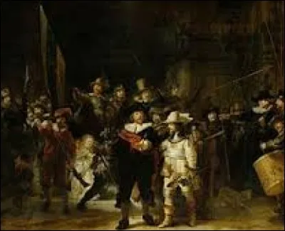 En quelle année a été peinte "La Ronde de nuit" par Rembrandt ?
