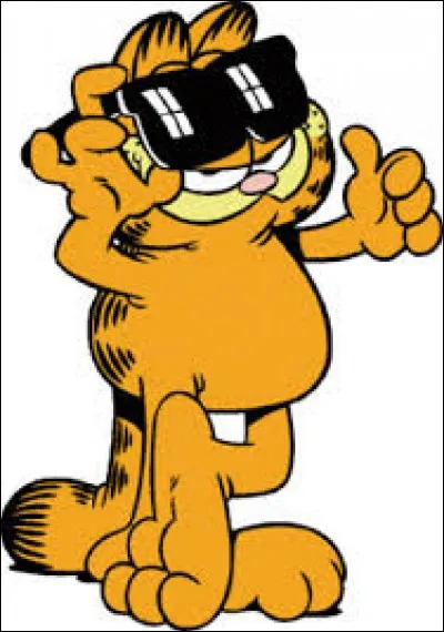 Odie est un chat stupide dans "Garfield".