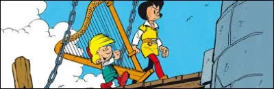 Complétez cette bande dessinée - Johan et____.