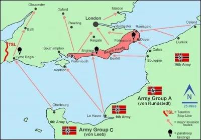 Quel était le nom de code de l'invasion de l'Angleterre par Hitler ?