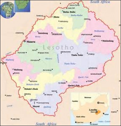 Quelle est la forme de l'Etat du Lesotho ?