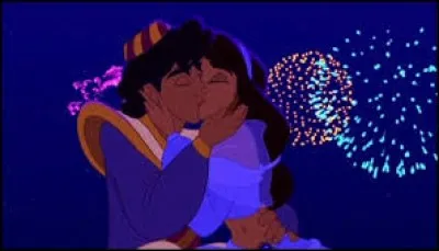 Dans "Aladdin", dans la chanson "Ce rêve bleu", il dit :